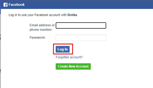Step 2: Facebook integration setup